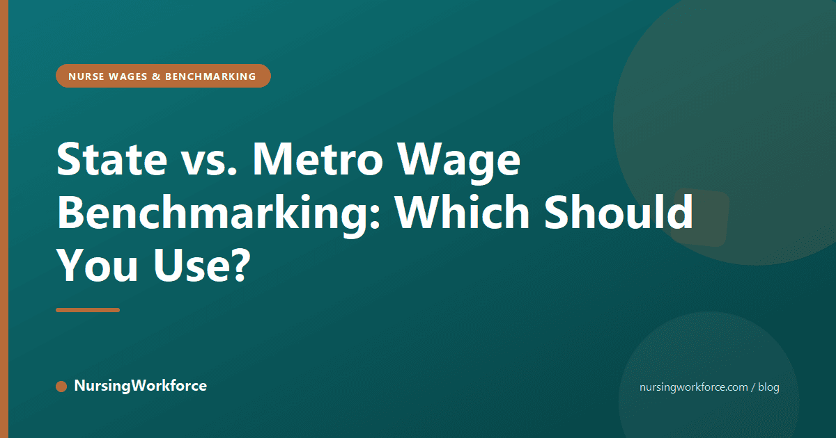 State vs. Metro Wage Benchmarking: Which Should You Use?