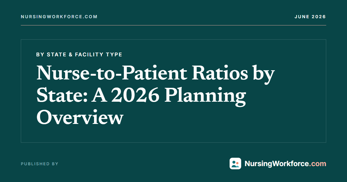 Nurse-to-Patient Ratios by State: A 2026 Planning Overview