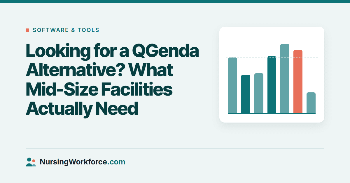 Looking for a QGenda Alternative? What Mid-Size Facilities Actually Need