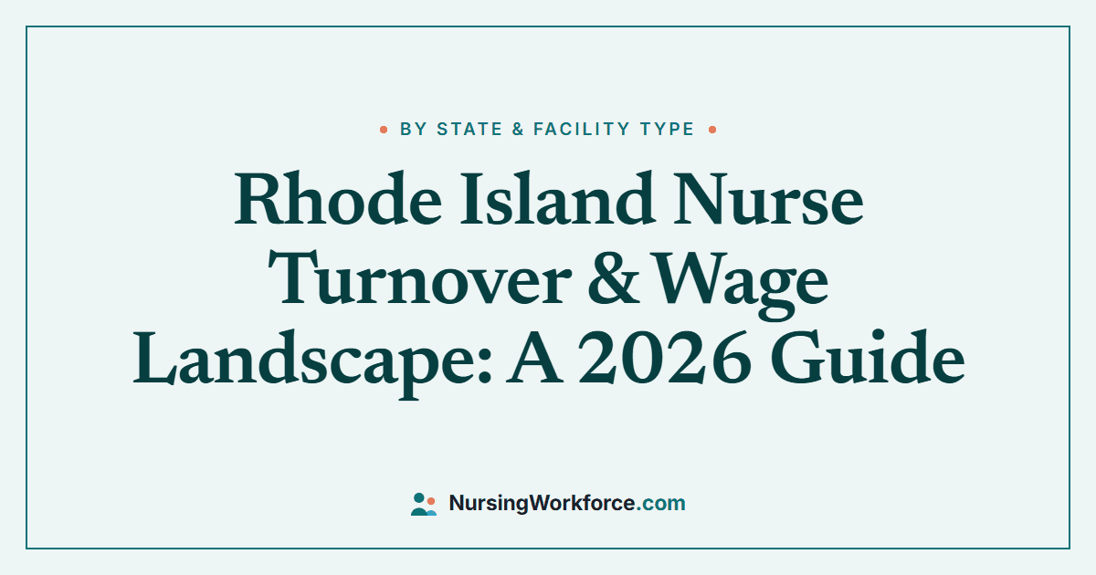 Rhode Island Nurse Turnover & Wage Landscape: A 2026 Guide